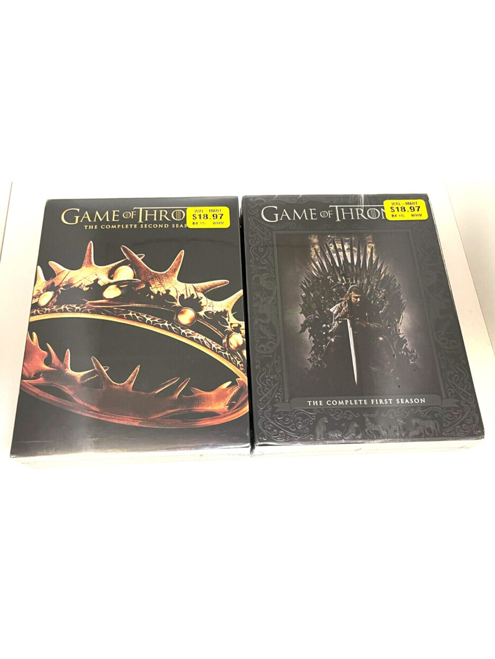 Game of Thrones - Complete First and Second Season - Brand New Factory Sealed